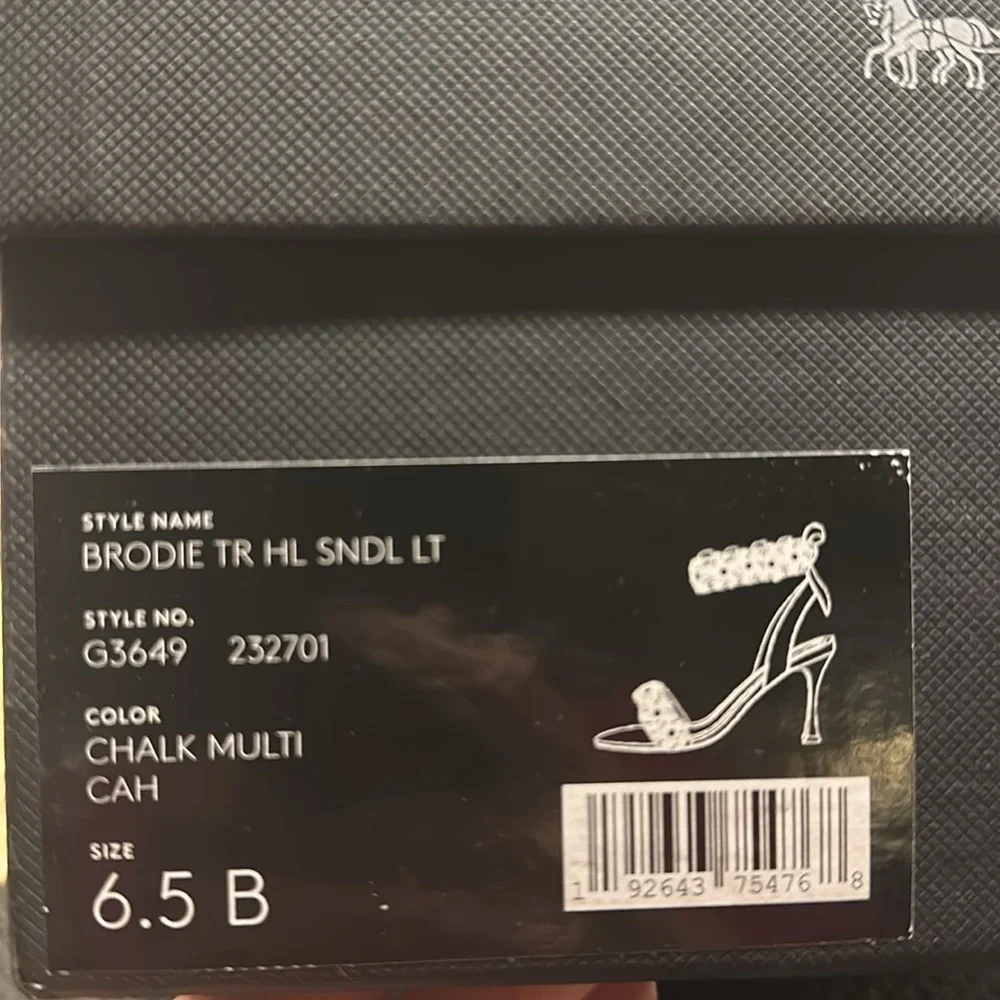 Coach High Heel Brodie Ankle strap sandal - Picture 5 of 5